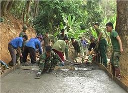 Gắn thực hiện nhiệm vụ biên phòng với phát triển kinh tế - xã hội khu vực biên giới